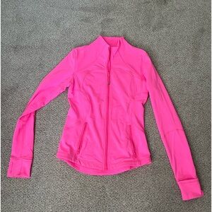 Hot pink Lululemon define jacket
